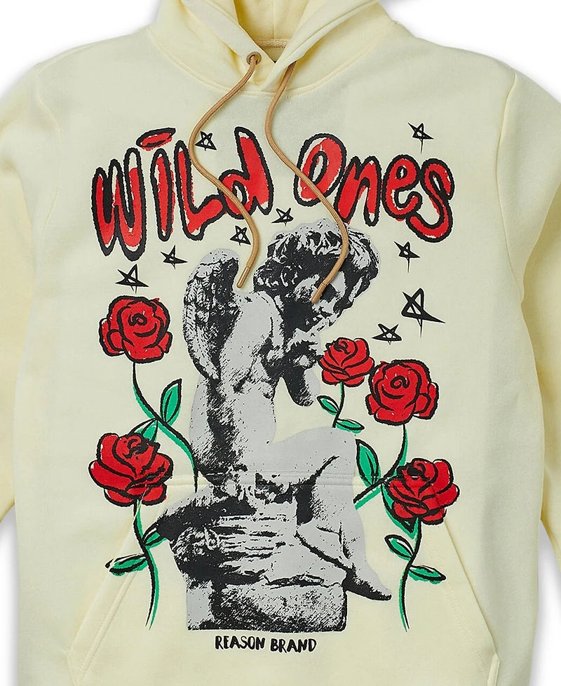 Reason Men's Wild Ones Roses Pullover Hoodie