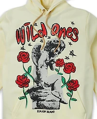 Reason Men's Wild Ones Roses Pullover Hoodie