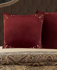 Five Queens Court Bordeaux Sham, European