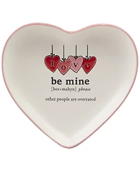 Certified International Valentine's Day Tidbit Plates, Set of 4