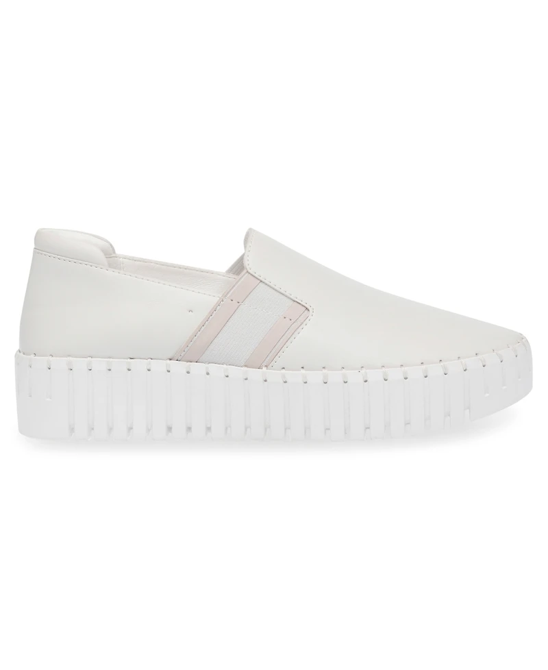 Anne Klein Women's Riseup Platform Slip On Sneakers