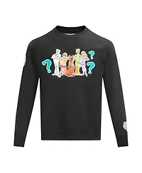 Men's and Women's Freeze Max Black Scooby-Doo Mystery Solving Club Pullover Sweatshirt