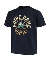 Big Boys Champion Navy Notre Dame Fighting Irish Basketball T-shirt
