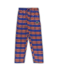 Men's Profile Royal, Orange Florida Gators Big and Tall 2-Pack T-shirt Flannel Pants Set