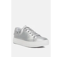Women Gems Diamante Embellished Sneakers