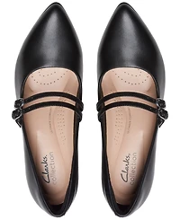Clarks Women's Kataleyna Joy Double-Strap Pointed-Toe Pumps