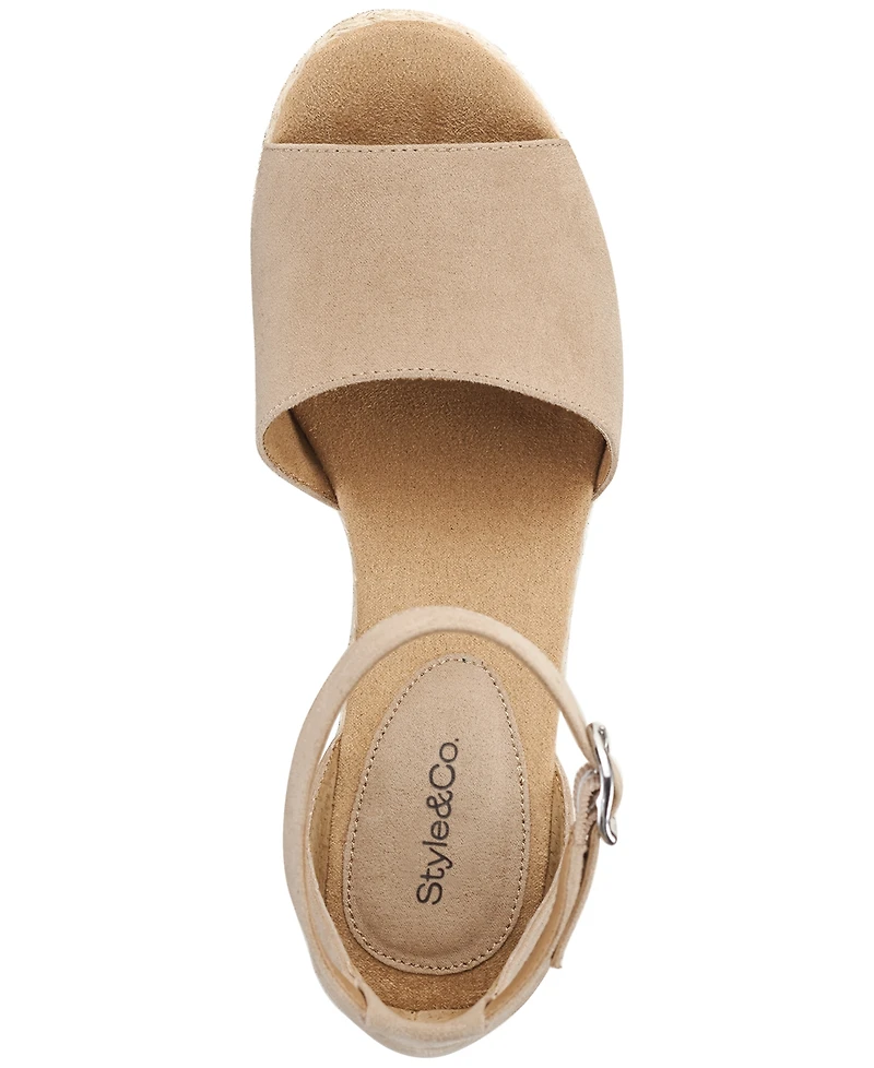 Style & Co Women's Seleeney Wedge Sandals