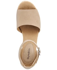 Style & Co Women's Seleeney Wedge Sandals