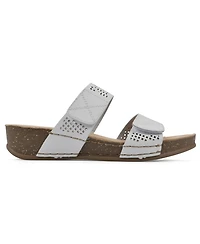 White Mountain Ferula Slide Sandals