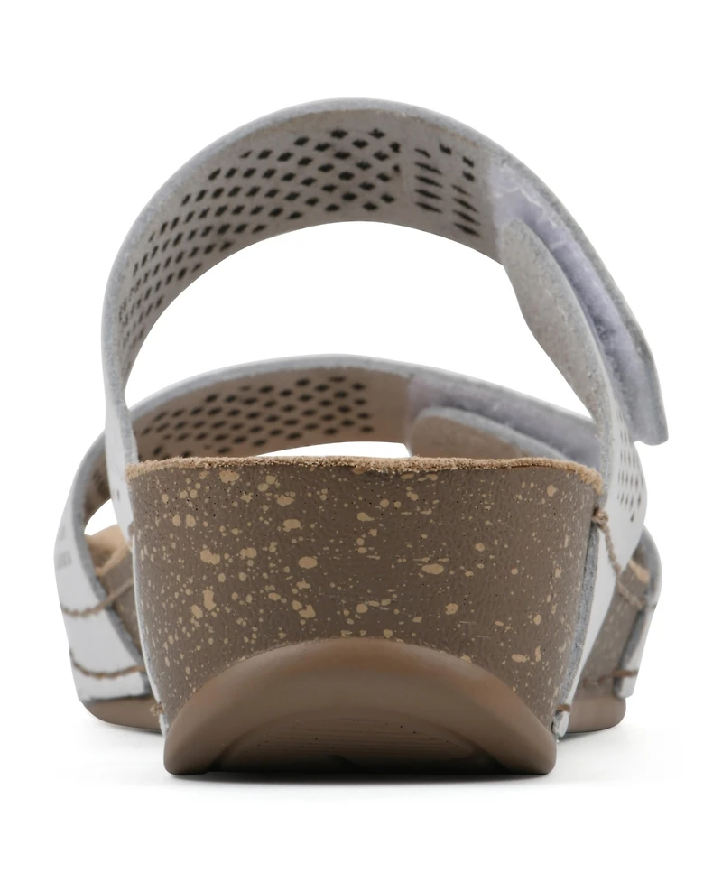 White Mountain Ferula Slide Sandals