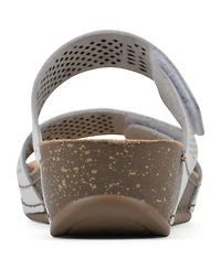 White Mountain Ferula Slide Sandals