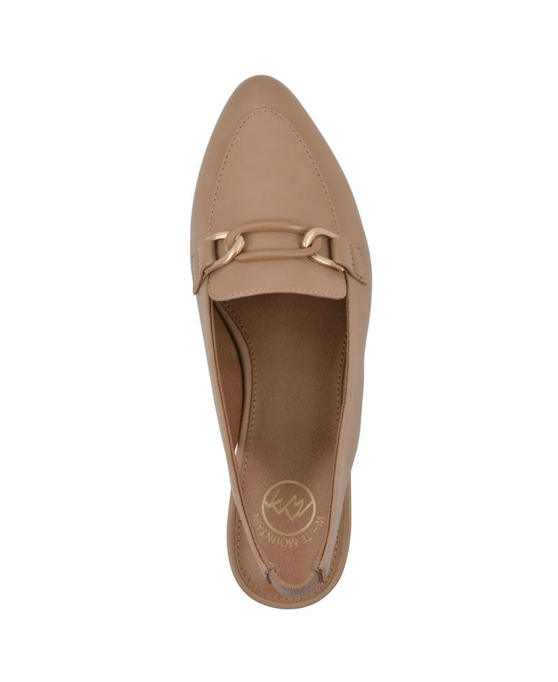 White Mountain Women's Boreal Slingback Loafers