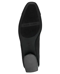 Anne Klein Women's Carlie Almond Toe Ballet Flats