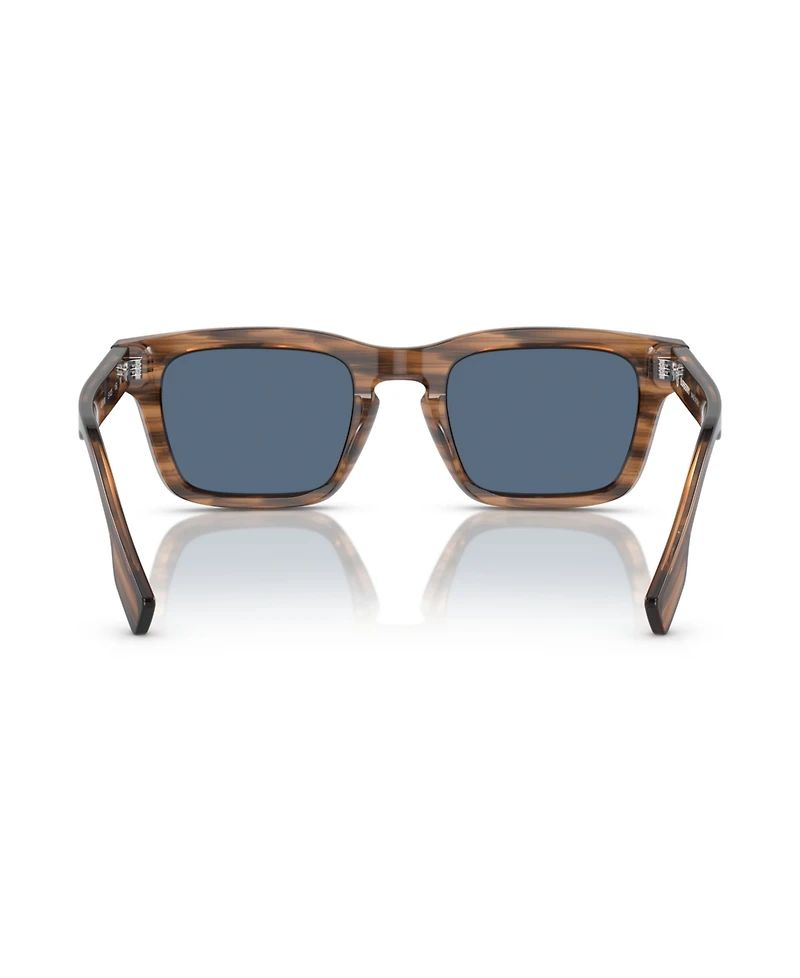 Burberry Men's Low Bridge Fit Sunglasses BE4403F