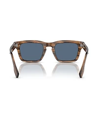 Burberry Men's Low Bridge Fit Sunglasses BE4403F