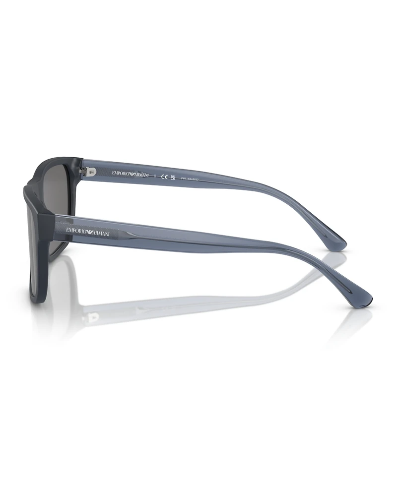 Emporio Armani Men's Polarized Sunglasses, Polar EA4163