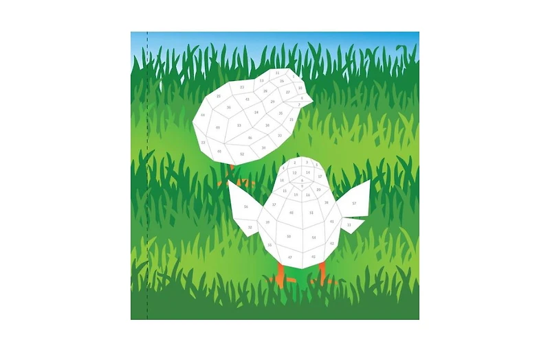 Paint by Sticker Kids- Easter- Create 10 Pictures One Sticker At A Time by Workman Publishing