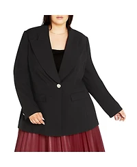 City Chic Plus Sloane Jacket