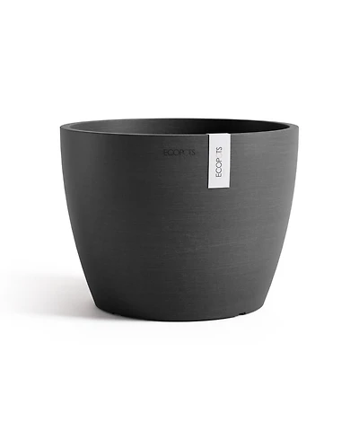Ecopots Stockholm Indoor and Outdoor Modern Flower Pot Planter, 9.5in