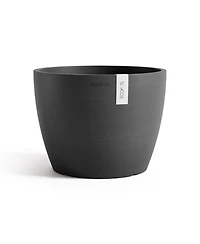 Ecopots Stockholm Indoor and Outdoor Modern Flower Pot Planter, 9.5in