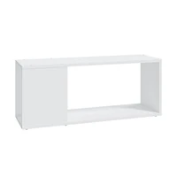 Tv Stand White 31.5"x9.4"x12.6" Engineered Wood