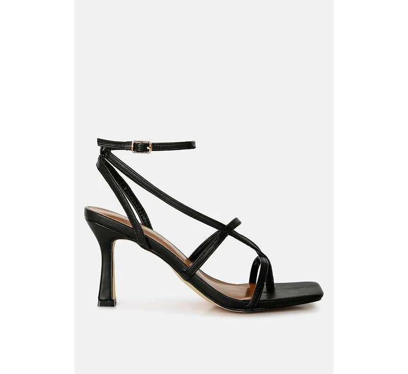 Womens Stalker Strappy Ankle Strap Sandals