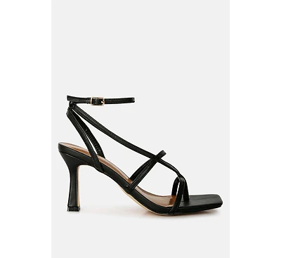 Womens Stalker Strappy Ankle Strap Sandals