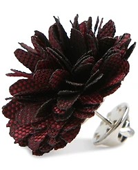 Con.Struct Men's Ceremony Satin Checkerboard Flower Lapel Pin, Created for Macy's