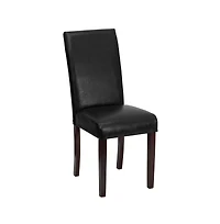 Vallia Series Panel Back Parson'S Chair For Kitchen, Dining Room And More