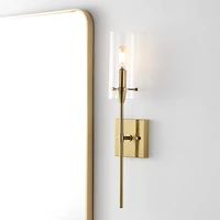 Jonathan Y Cato Bohemian Farmhouse Iron/Glass Led Vanity