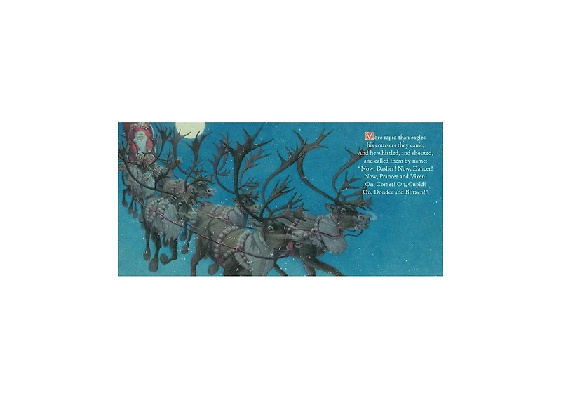 The Night Before Christmas board book- The Classic Edition by Clement Moore