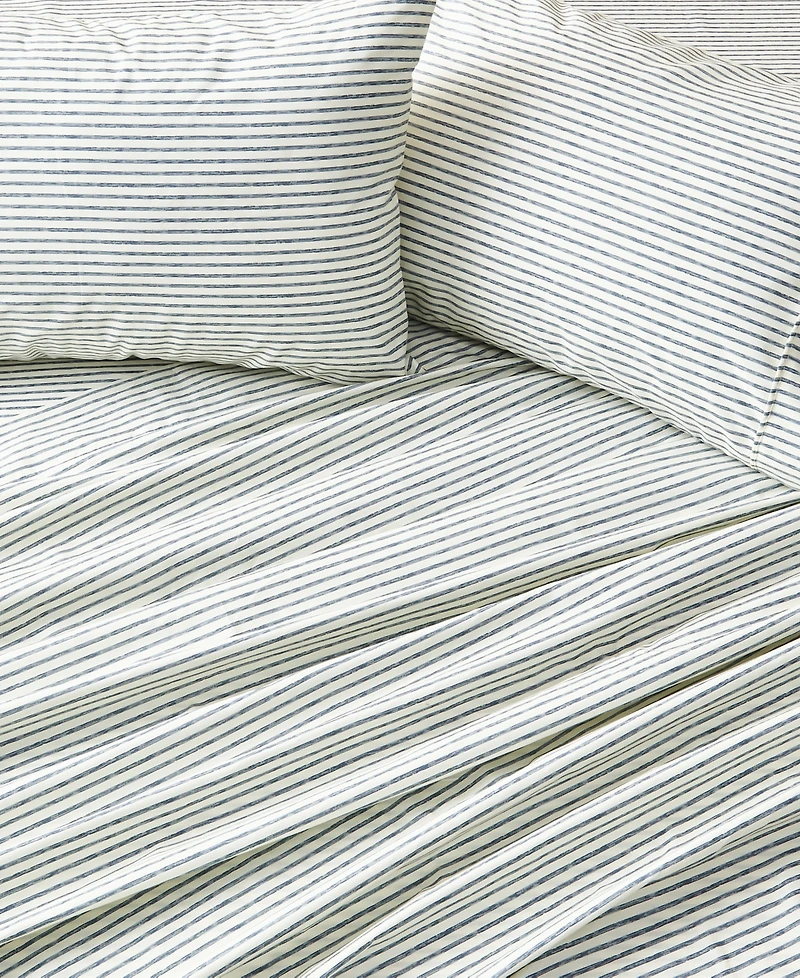 Premium Comforts Striped Wrinkle Resistant Microfiber 4-Pc. Sheet Set, Full - Stripe