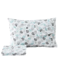 Premium Comforts Coastal Printed Microfiber 3-Pc. Sheet Set, Twin - Coastal