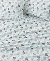 Premium Comforts Coastal Printed Microfiber 4-Pc. Sheet Set, Queen - Coastal