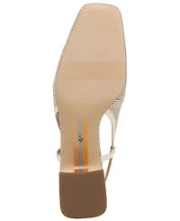 Sam Edelman Women's Tracie Buckled Slingback Block-Heel Pumps