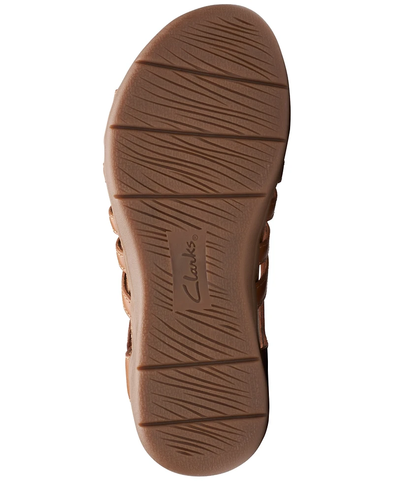 Clarks Women's April Belle Strappy Slingback Sandals