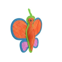DuraForce Butterfly Durable Plush Squeaky Dog Toy