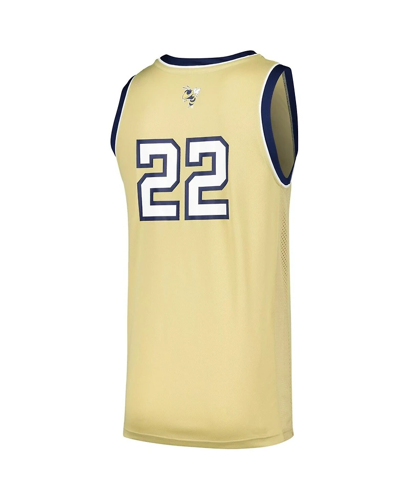 Adidas Men's #22 Georgia Tech Jackets Swingman Jersey