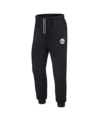 Men's and Women's Fanatics Signature Black Philadelphia 76ers Super Soft Fleece Jogger