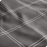 Bare Home Ultra-Soft Double Brushed Print Queen Sheet Set - Plaid