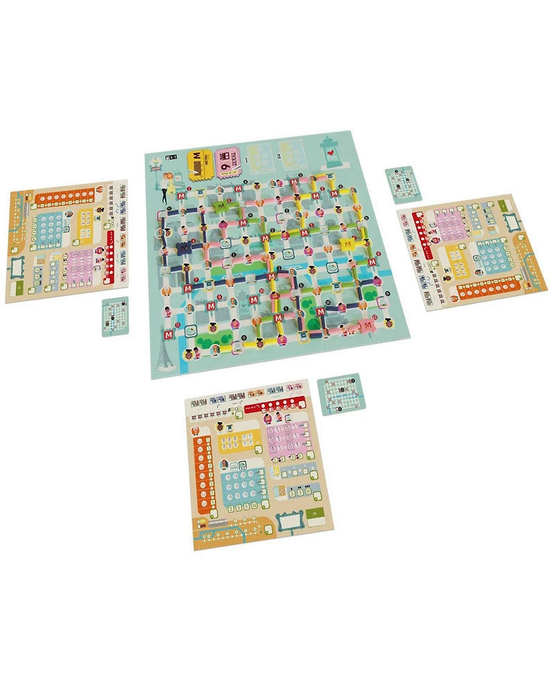 Iello Get on Board Paris Rome Board Game