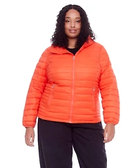 Alpine North Plus Size Yoho Lightweight Packable Puffer Jacket & Bag