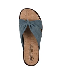 White Mountain Malanga Thong Sandals