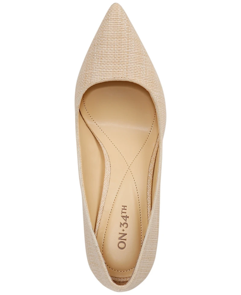On 34th Women's Jeules Pointed-Toe Slip-On Pumps, Created for Macy's