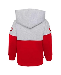 Toddler Boys and Girls Red, Heather Gray Cincinnati Reds Two-Piece Playmaker Set
