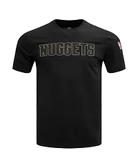 Men's and Women's Pro Standard Black Denver Nuggets 2023 Nba Finals Champions T-shirt