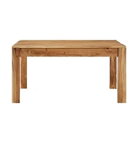 Coffee Table 31.5"x31.5"x15.7" Solid Acacia Wood