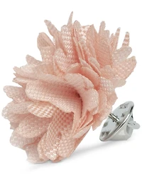 Con.Struct Men's Ceremony Satin Checkerboard Flower Lapel Pin, Created for Macy's