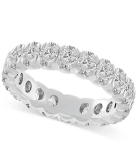 Diamond Oval-Cut Eternity Band (3 ct. t.w.) 14k Gold (Also Platinum)