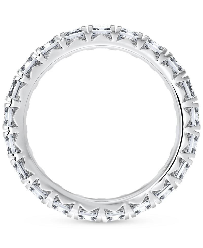 Diamond Emerald-Cut Eternity Band (5 ct. t.w.) 14k Gold (Also Platinum)